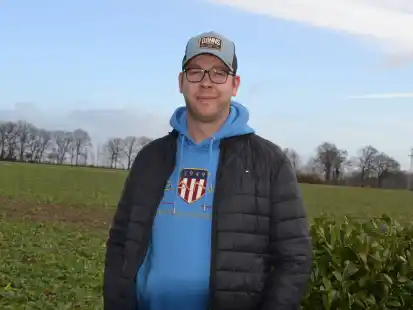 Chris Iben im sch&ouml;nen Neu-Holzkamp, wo er sich wohl f&uuml;hlt.