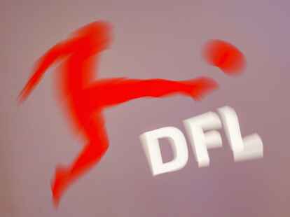 Das Logo der DFL Deutsche Fu&szlig;ball Liga.