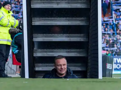 Steht bei der TSG 1899 Hoffenheim stark unter Druck: Trainer Andr&eacute; Breitenreiter.