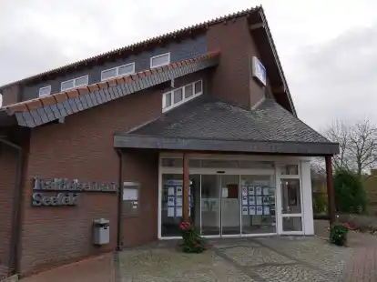 Die Raiffeisenbank Varel/Nordenham hat ihre Bankstelle in Seefeld im November 2021 geschlossen. Sie soll im n&auml;chsten Jahr zum Feuerwehrhaus umgebaut werden.