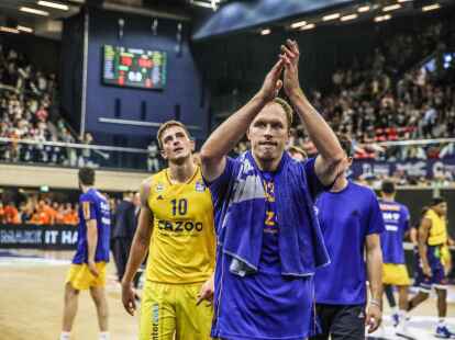 Yanni Wetzell war erfolgreichster Berliner Werfer beim Alba-Sieg in Heidelberg.