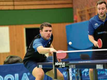 Janek Hinrichs trug am Wochenende einen Doppel- und zwei Einzelsiege zu den vier Punkten des MTV Jever bei.