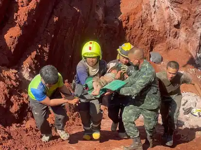 Das einj&auml;hrige Kind wurde nach der Rettung umgehend in ein Krankenhaus gebracht.