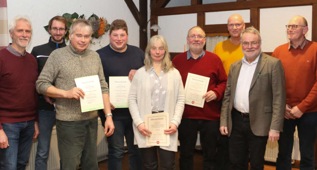 Landesschafzuchtverband WeserEms Erfolgreiche Züchter geehrt