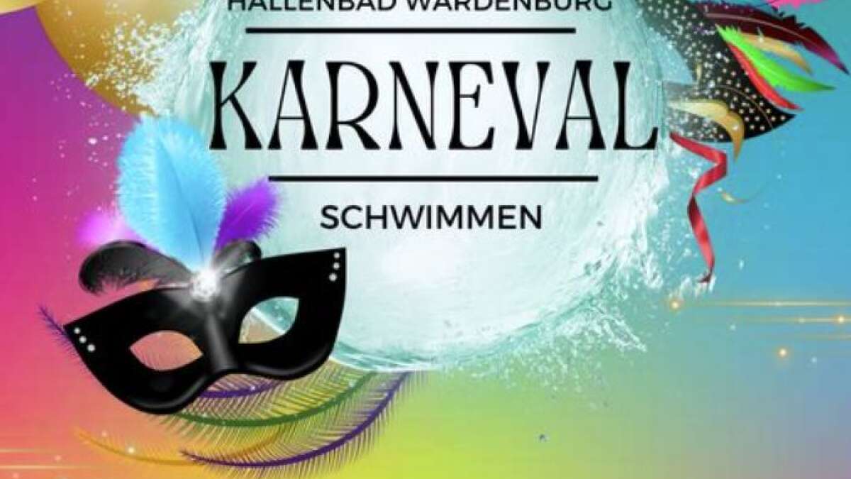 Wardenburger Hallenbad: Karneval-Schwimmen für Groß und Klein