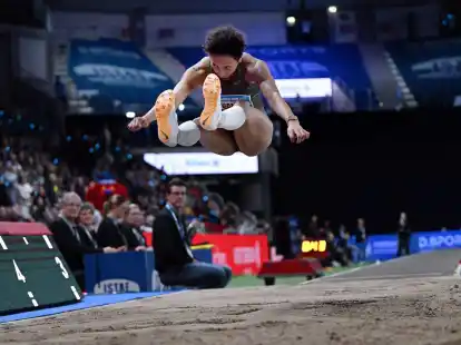 Will bei dr Hallen-EM starten: Malaika Mihambo.