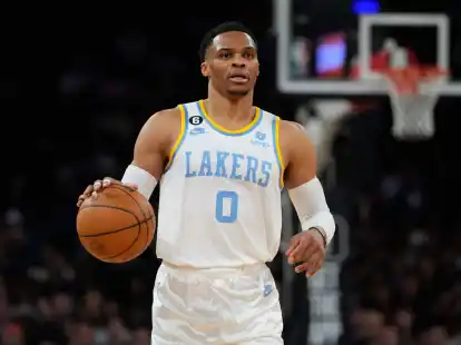 Russell Westbrook steht vor dem Abschied von den LA Lakers.