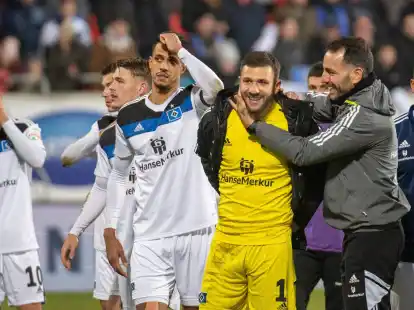 Die HSV-Profis drehten das Spiel in Heidenheim.