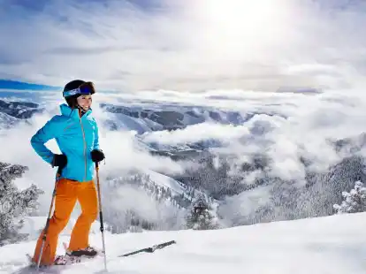 Da kann man schon mal den Blick schweifen lassen: Das Sun-Valley-Gebiet misst zehn Quadratkilometer und bietet 121 Abfahrten.