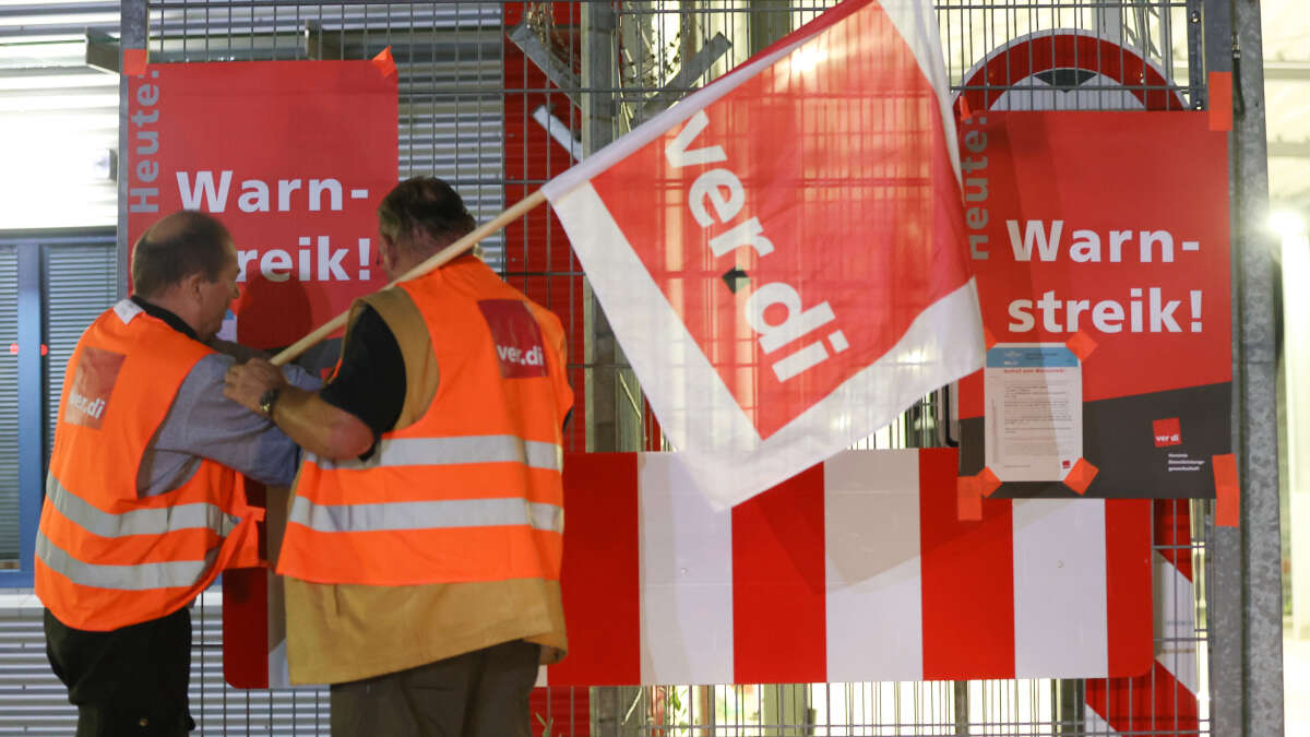 Verdi wants to paralyze airports in Bremen, Hanover, Munich, Frankfurt, Hamburg, Stuttgart and Dortmund