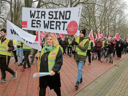 10,5 Prozent mehr Gehalt fordern die Besch&auml;ftigten im &ouml;ffentlichen Dienst.