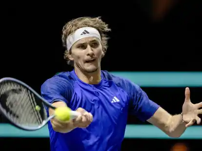 Schied in Rotterdam aus:&nbsp;Alexander Zverev.