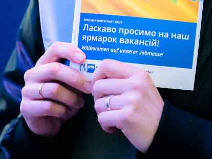 Die Zahl der Besch&auml;ftigten aus der Ukraine wird wohl in den n&auml;chsten Wochen und Monaten deutlich steigen.