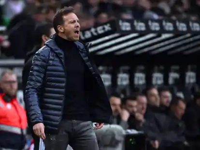 Nach der Niederlage gegen Gladbach ging der &Auml;rger von Bayerns Trainer Julian Nagelsmann vor allem gegen die Schiedsrichter.