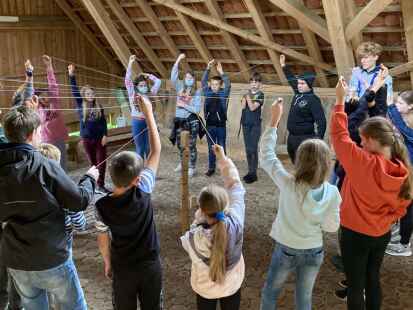Zum Schulprofil des Dietrich-Bonhoeffer-Gymnasiums Ahlhorn geh&ouml;ren auch Klassentage zum Kennenlernen. Dabei werden auch Verbindungen gekn&uuml;pft.