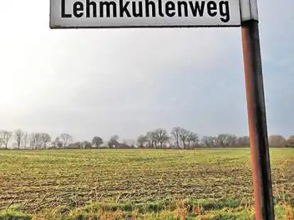 Der Lehmkuhlenweg in Willen.
