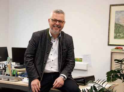 B&uuml;rgermeister Stefan Eiklenborg sieht in dem Vorhaben eine Zukunftschance f&uuml;r die Gemeinde.