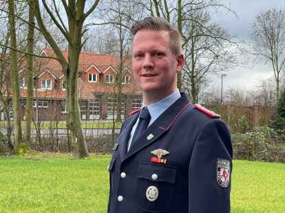 Timm Harms ist der neue Stadtbrandmeister der Feuerwehr Schortens.