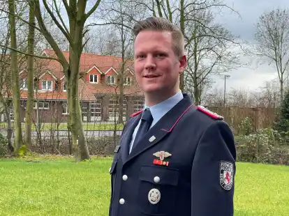 Timm Harms ist der neue Stadtbrandmeister der Feuerwehr Schortens.