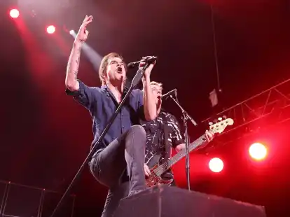 Tote-Hose-Frontman Campino beim Benefizkonzert unter dem Motto &laquo;Drei Akkorde f&uuml;r deine Spende!&raquo;