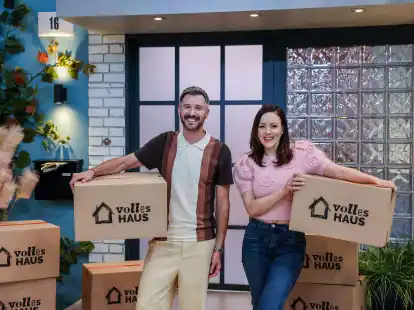 Jochen Schropp (l) und Jasmin Wagner moderieren k&uuml;nfitig die TV-Sendung &laquo;Volles Haus&raquo;. Die neue Nachmittagsshow startet am 27. Februar 2023.