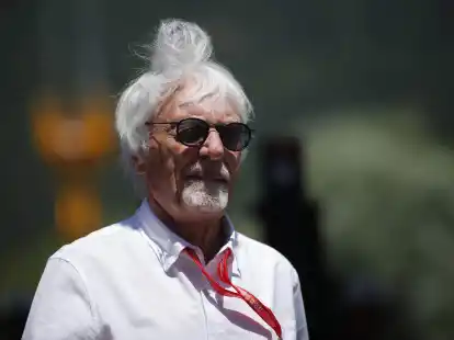 Der langj&auml;hrige Formel-1-Boss Bernie Ecclestone.