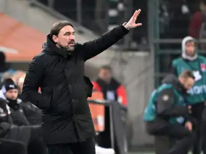 M&ouml;nchengladbachs Cheftrainer Daniel Farke musste zum Start in die Trainingswoche auf alle vier Profi-Torh&uuml;ter verzichten.