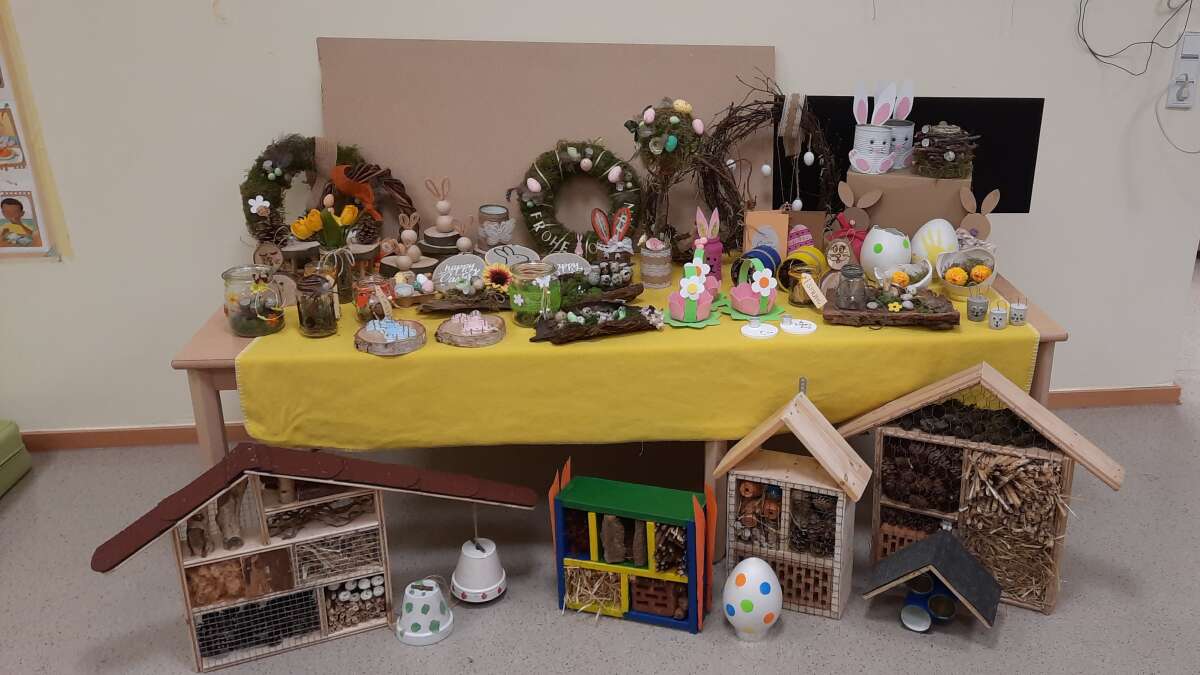 Kindergarten Lüttje Hus Edewecht veranstaltet Osterbasar