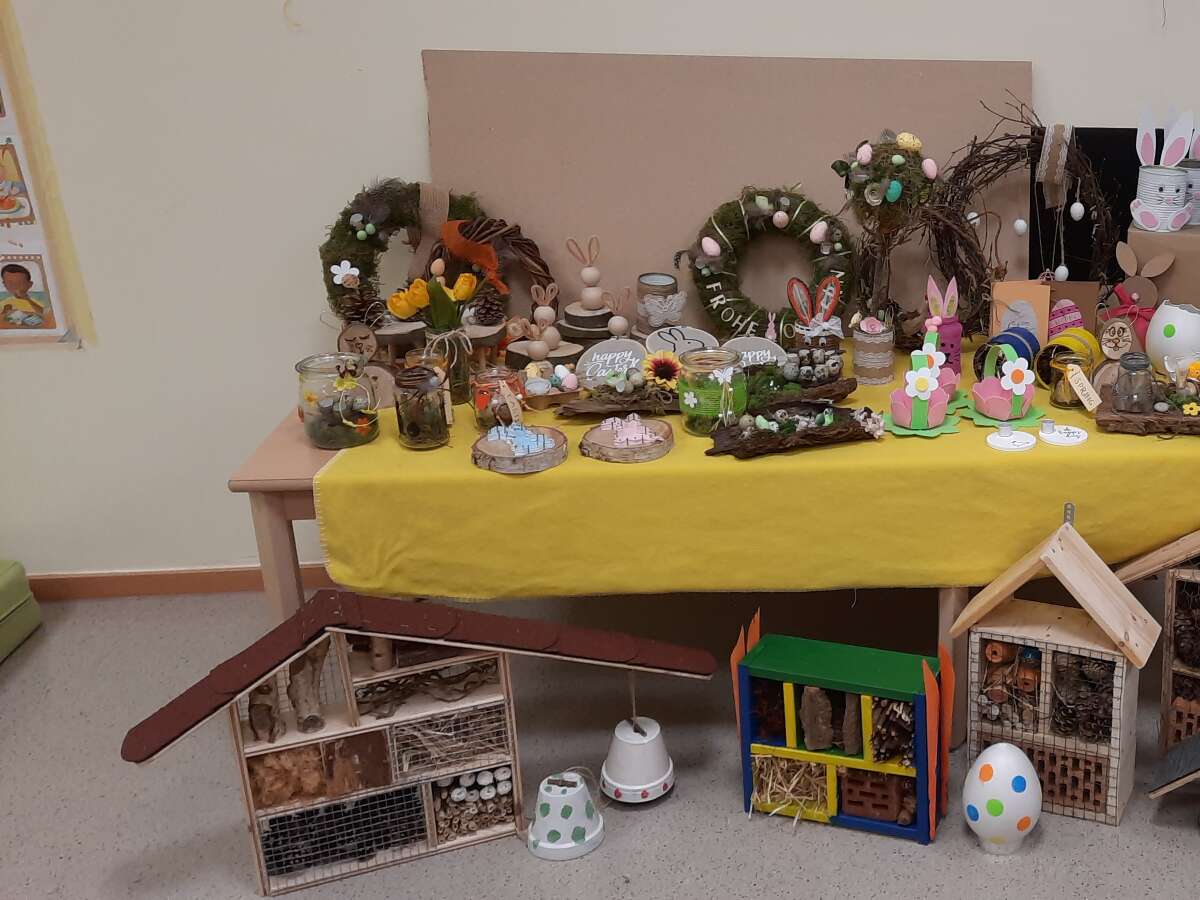 Kindergarten Lüttje Hus Edewecht veranstaltet Osterbasar