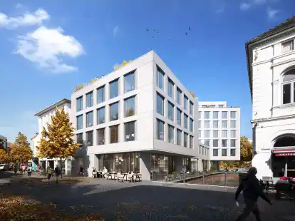 So soll das neue Geb&auml;ude an der Heiligengeiststra&szlig;e aussehen.