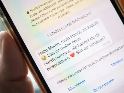 Symbolbild: Immer wieder erfolgreich: Betrug per Whatsapp.