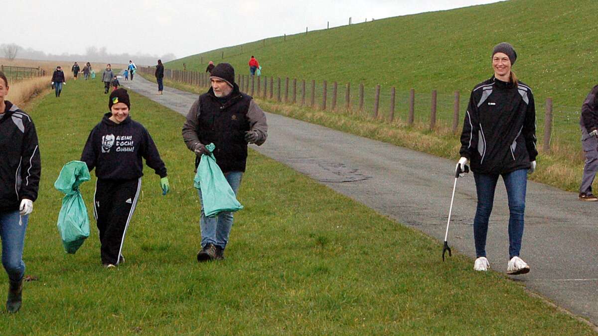 „Sauberhafte Küste“ in der Wesermarsch Müllsammelaktion am 11. März