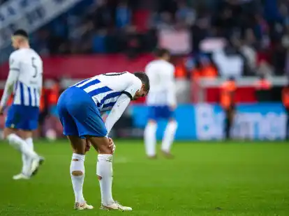 Hertha kassierte die siebte Ausw&auml;rtsniederlage in Serie.