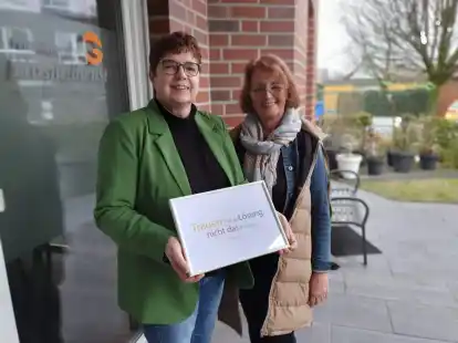 Anna-Maria Taphorn-L&uuml;bbers (links) und Rita Breuer bieten die Suzid-Hinterbliebenen ein Forum.