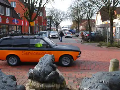 Hier rollt viel Verkehr durch: Blick von der Oldenburger in die Menkestra&szlig;e. Dieser Durchgangs- und Abk&uuml;rzungsverkehr soll nun ein Ende haben.