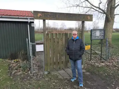 &bdquo;Zum Ems-Seitenkanal 50&ldquo; steht auf dem Zetteln am Briefkasten des Boxer-Klubs. Die Vereinsvorsitzende Berendine Battermann hofft auf eine Kl&auml;rung des Adressen-Wirrwarrs.
