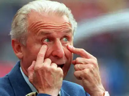 Hielt am 10.&nbsp;M&auml;rz 1998 eine legend&auml;re Trainer-Wutrede: Giovanni Trapattoni.