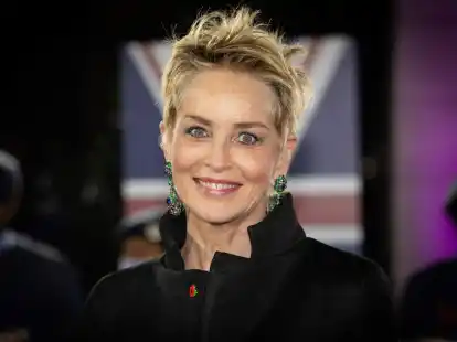 Sharon Stone bei den Pride of Britain Awards 2021.