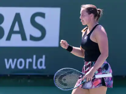 Deutsche Tennis-Hoffnung: Juli Niemeier.