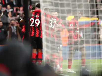 Bournemouth feierte gegen Liverpool einen &uuml;berraschenden Sieg.