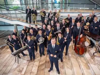 Das Polizeiorchester Niedersachsen spielt im April in Westerstede im Gymnasium.