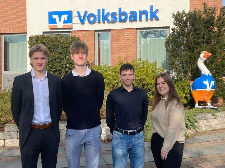 Vereinigte Volksbank Ganderkesee Schüler berichten von Praktikum