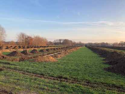 Die Arch&auml;ologen in Hesselnfeld sind fertig, im Sommer 2023 k&ouml;nnte mit der Erschlie&szlig;ung des Gebietes begonnen werden.