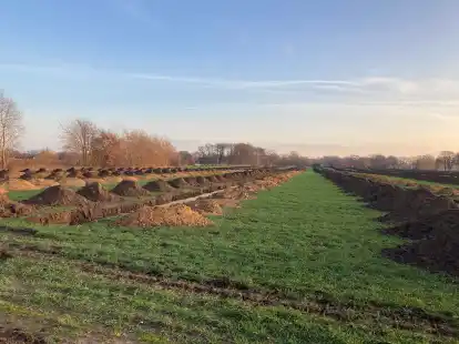 Die Arch&auml;ologen in Hesselnfeld sind fertig, im Sommer 2023 k&ouml;nnte mit der Erschlie&szlig;ung des Gebietes begonnen werden.