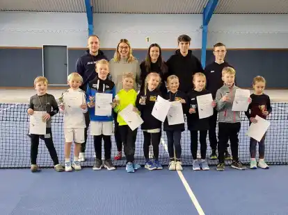 Die Kinder hatten beim Bambini-Red-Cup viel Spa&szlig;, zeigten starke Leistungen und freuten sich riesig &uuml;ber ihre Urkunden