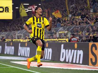 Traf beim Dortmunder 6:1-Sieg gegen den 1. FC&nbsp;K&ouml;ln doppelt: St&uuml;rmer Sebastien Haller.