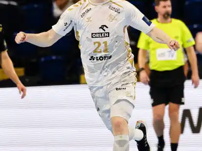 Bester Kieler Sch&uuml;tze beim THW-Sieg in Melsungen:&nbsp;Eric Johansson.