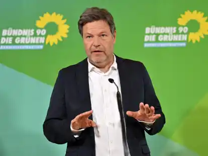 Will &laquo;in einer Fortschrittskoalition&raquo; nicht allein &laquo;f&uuml;r den Fortschritt verantwortlich&raquo; sein: Bundeswirtschaftsminister Robert Habeck.