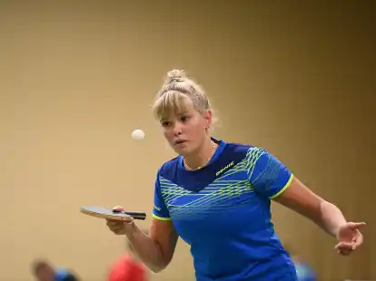 Ball und Platz zwei im Visier: Melina Gautzsch will mit den Landesliga-Damen am Wochenende punkten.