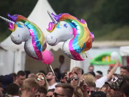 Party-Stimmung auf der 